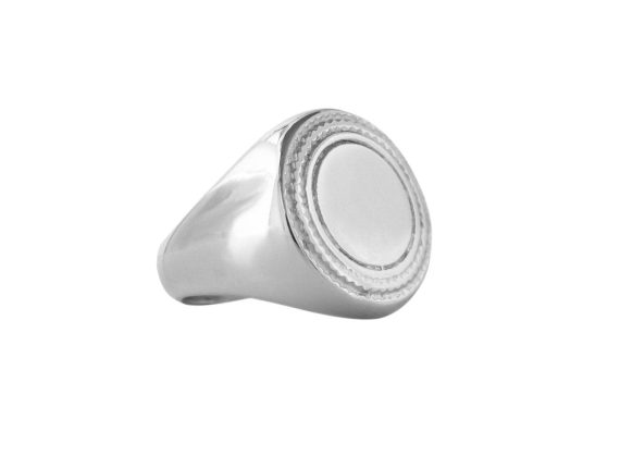 ANILLO “08” PLATA