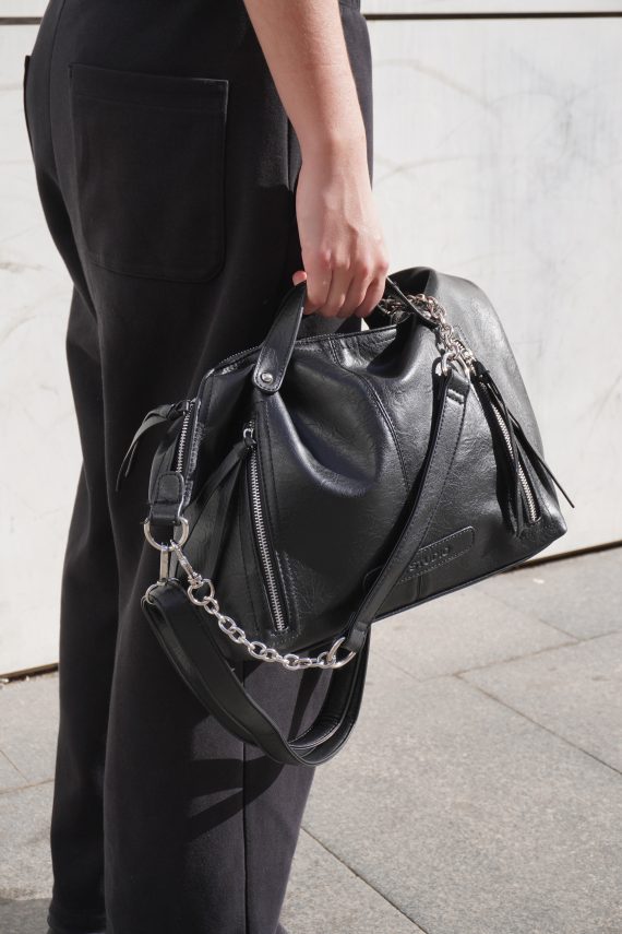 BOLSO “VEGA“ NEGRO